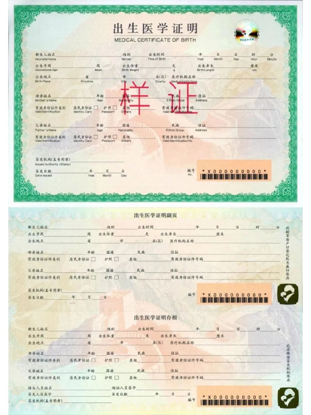 医学出生证亲子鉴定7