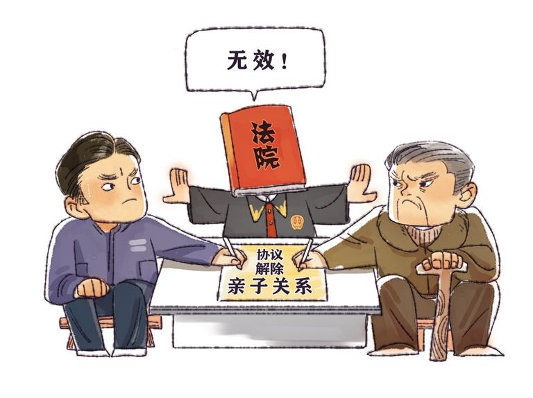 解除亲子关系